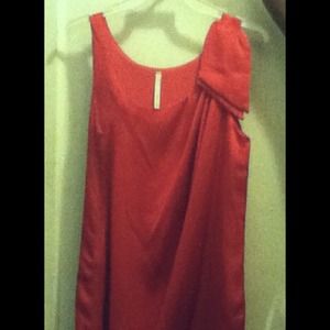 Fuchsia loose mini dress (extra photos)