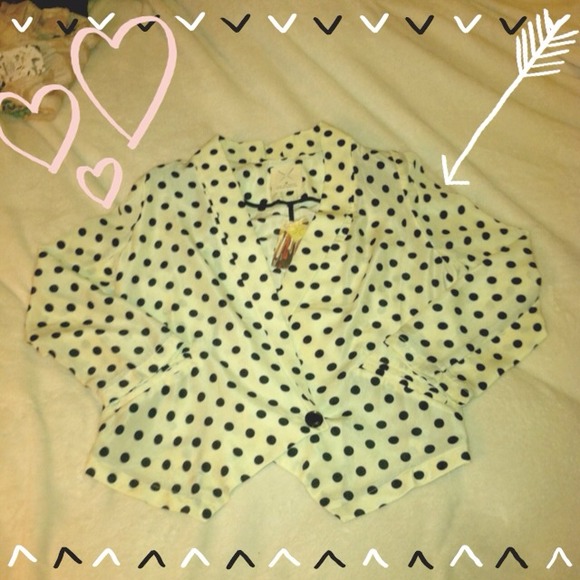 💕Polka Dot Blazer💕