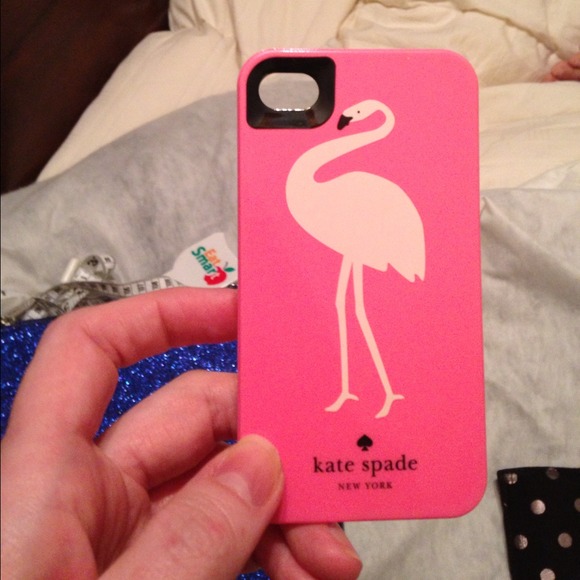 Kate Spade Flamingo IPhone 4 cover