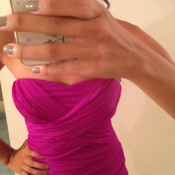 Purple clubbing dress - Picture 3 of 4