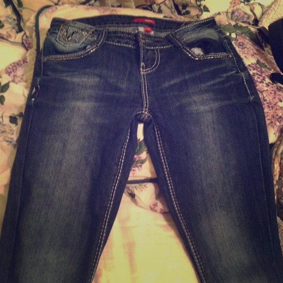 A pair of jeans