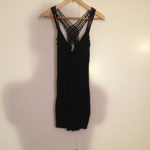 🔸BUNDLED🔸Black cross cross back dress