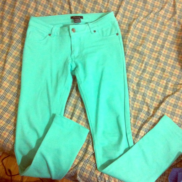 Teal Spring pantss!!!
