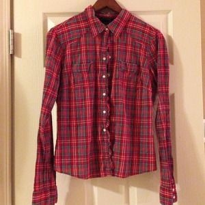 💥BUNDLE for @fgleason💥Plaid button up shirt