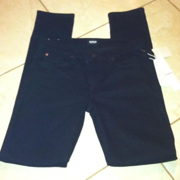 Hudson midrise Colette skinny black