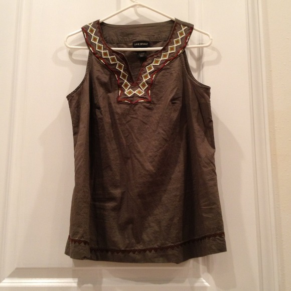 🎀 BUNDLED Green sleeveless blouse - Picture 1 of 1
