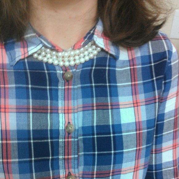 Host Pick! Plaid Button-up H&M Shirt //NWOT