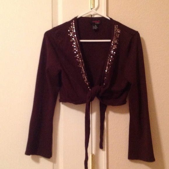 Brown over throw - Picture 2 of 2