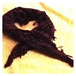 SCARF - beautiful purple & black scarf