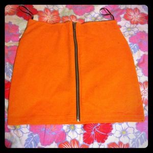 **REDUCED**orange skirt