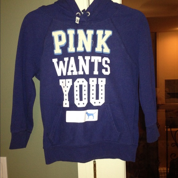 Victoria's Secret pull over hoodie