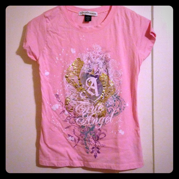 Angel collection pink shirt - Picture 1 of 2