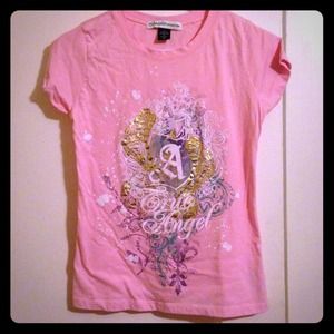 Angel collection pink shirt