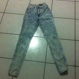 REDUCED wash high waisted pants