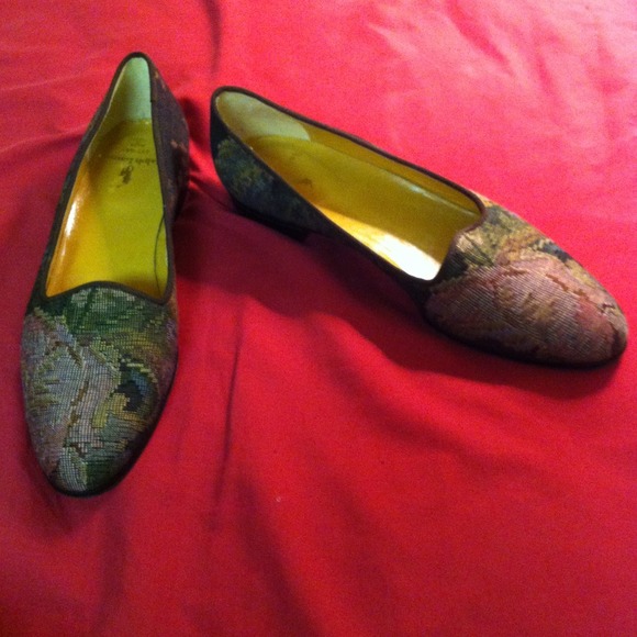 Sold in a bundle New Ralph Lauren fabric loafers