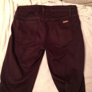 Joe's dark brown skinny jeans