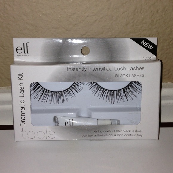 False eye lashes!