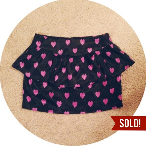 Heart skirts