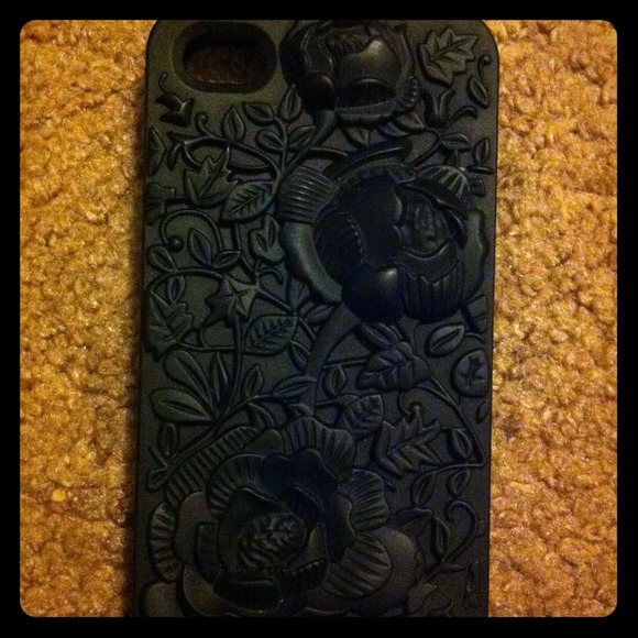 Black Flower IPhone4/4s case 💎