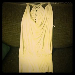 White dress from papaya.