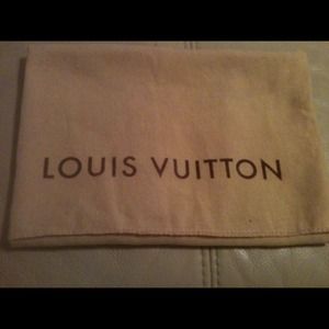 Authentic Louis Vuitton dust bag