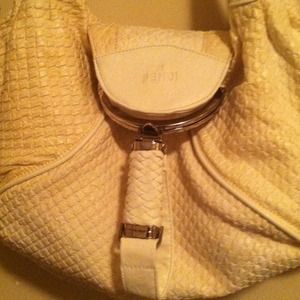 White & Cream Fendi Spy Bag (it's a Chinese spy!)