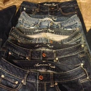 American eagle 5 jean bundle