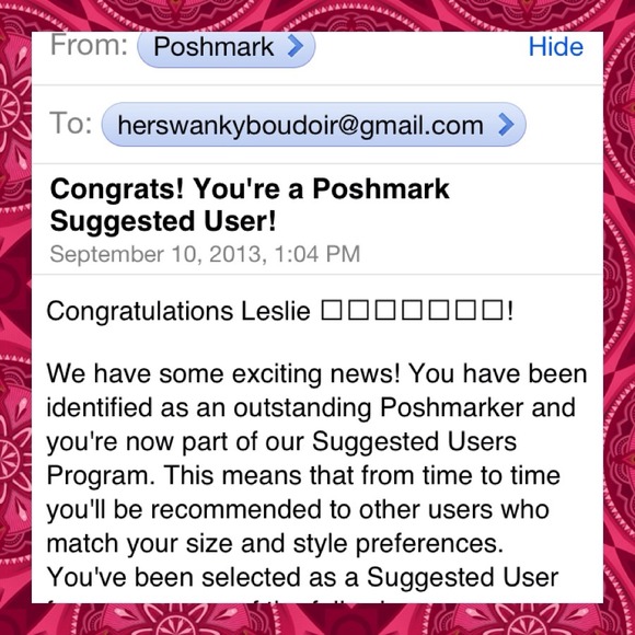 🎉🎉🎉I'm a Suggested User!!!!!🎉🎉👯