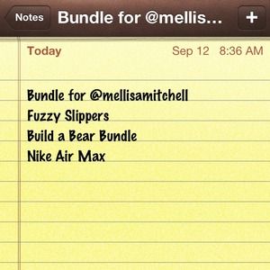 BUNDLE FOR @mellisamitchell