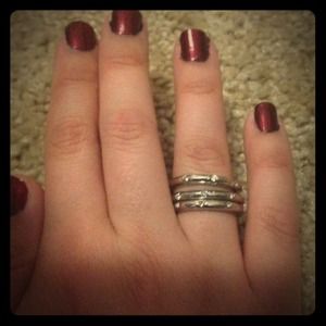 Stackable rings - set of 3