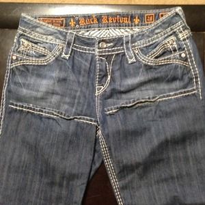 EUC Authentic Rock Revival Jeans