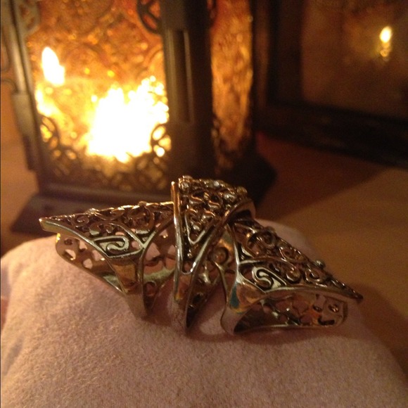 Flexible one finger ring - Picture 2 of 2