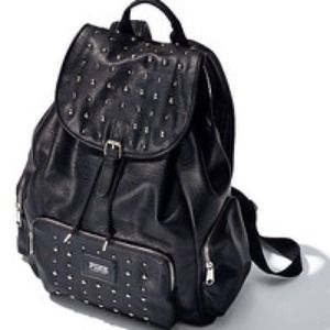 black victorias secret backpack
