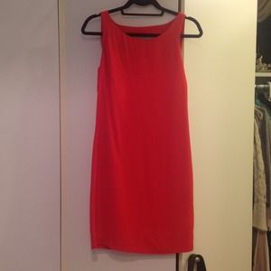 Sexy cherry red Zara dress