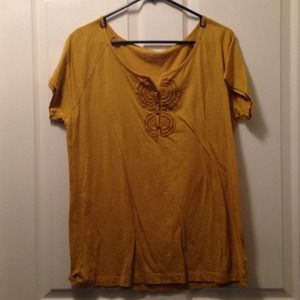 💛Yellow Eddie Bauer top💛