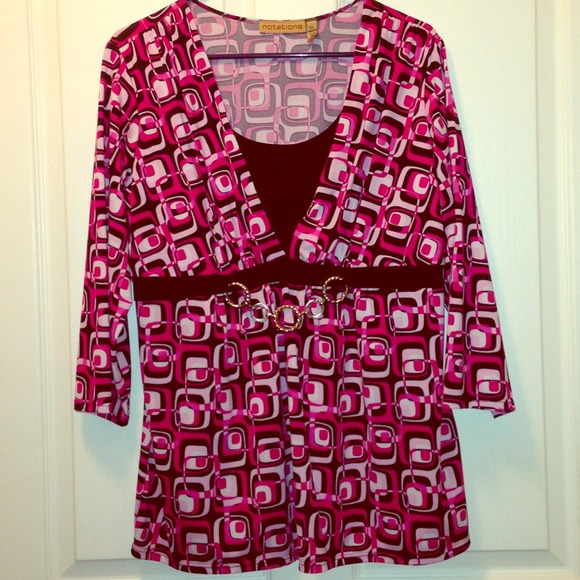 Pink & Black dress shirt!