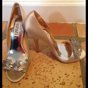 Beautiful satin dress sandals