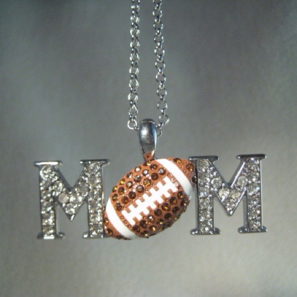 Football Mom Bling Necklace