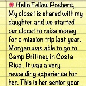 🙏✨ RAISING MONEY FOR CAMP BRITTANY MISSION TRIP🌾