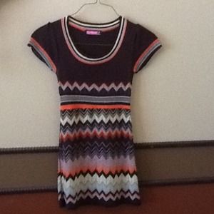 ~Short sleeve sweater dress~