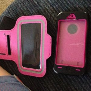 iPhone 5 case and jogger case