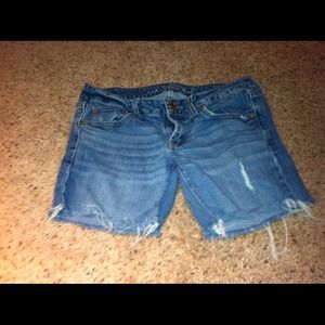 American eagle cut off shorts