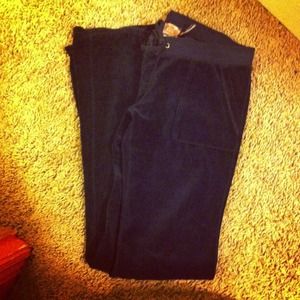 Juicy couture velour pants- hardly worn!