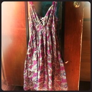 Fun Detailed Purple Dress!