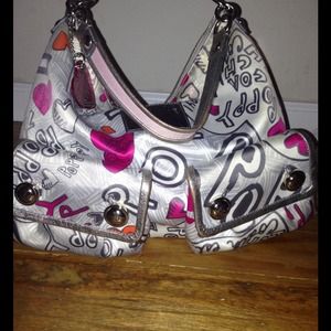 ‼️ Coach poppy purse