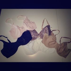 🎀A bundle of 5 36DD bras🎀
