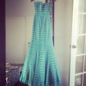 Beautiful mermaid style Sherri Hill evening gown