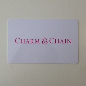 ~Sold~ $30 Gift Card to Charm & Chain