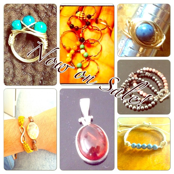 Unique Artisan gemstone Bracelets,Rings & Pendants - Picture 1 of 4