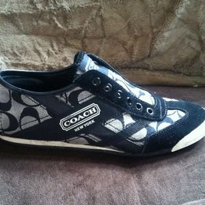 Authentic Coach shoes. Size 8. Black